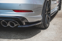 Audi S3 Sedan 8V 2016-2020 Bakre Sido Splitters V.2 (Facelift) Maxton Design